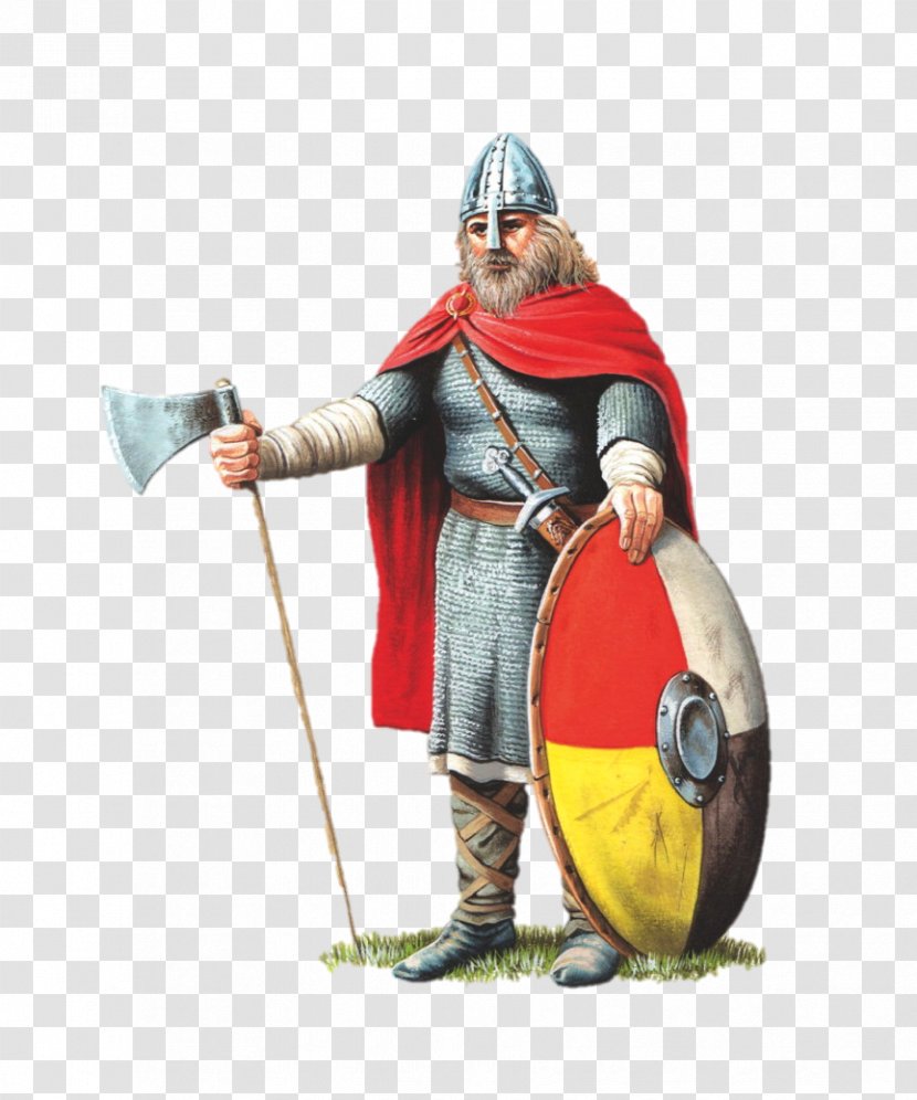 Middle Ages Viking Age Warrior Norsemen - Costume - Vikings Transparent PNG