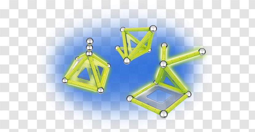 Geomag Glow Construction Set Triangle - Body Jewelry - Classic Toys Product Transparent PNG