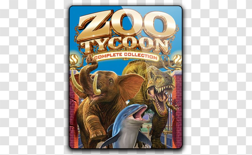 Zoo Tycoon 2: Marine Mania Tycoon: Dinosaur Digs Endangered Species RollerCoaster 3 Video Game - Complete Collection Mac - 2 Transparent PNG