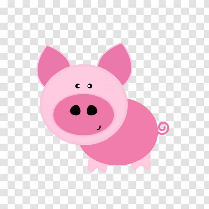 Clip Art Domestic Pig Openclipart Free Content - Royaltyfree Transparent PNG