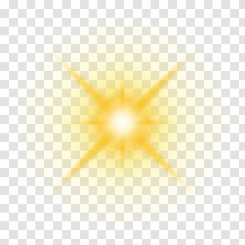 Yellow Shining Brilliant - Text Transparent PNG
