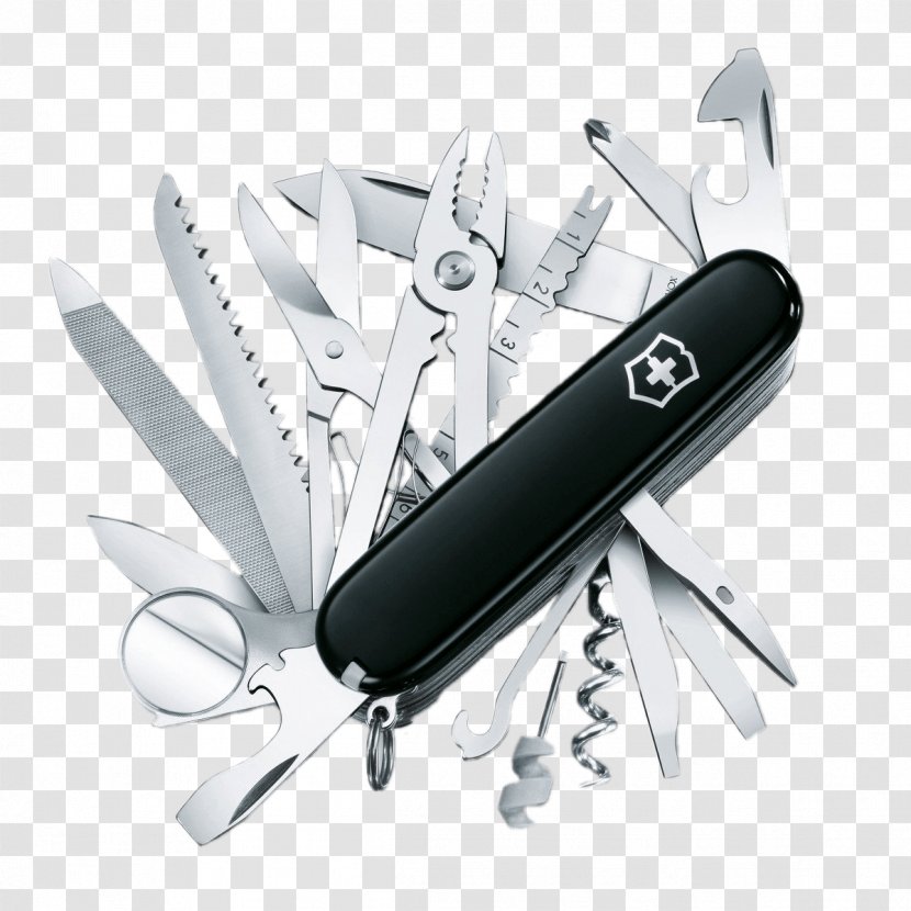 Swiss Army Knife Multi-function Tools & Knives Victorinox Pocketknife - Saw Transparent PNG
