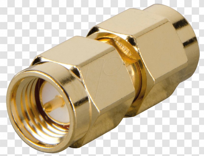 SMA Connector Electrical RP-SMA Electronics Electronic Component - Hardware - Sma Transparent PNG