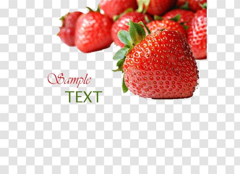 Strawberry Poster - Lovely Transparent PNG