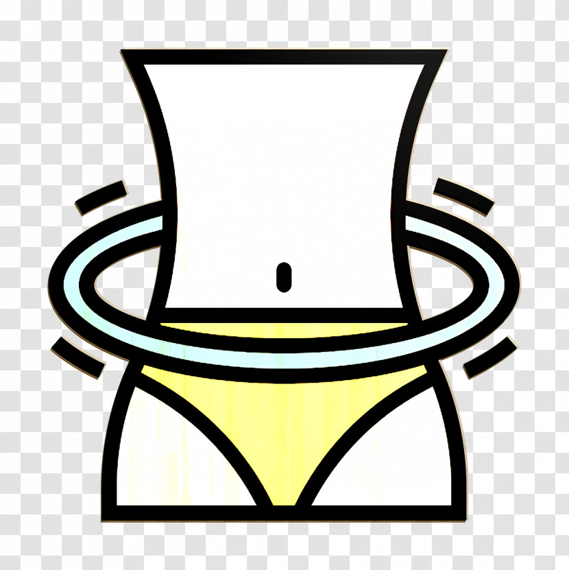 Fitness Icon Gym Icon Hula Hoop Icon Transparent PNG