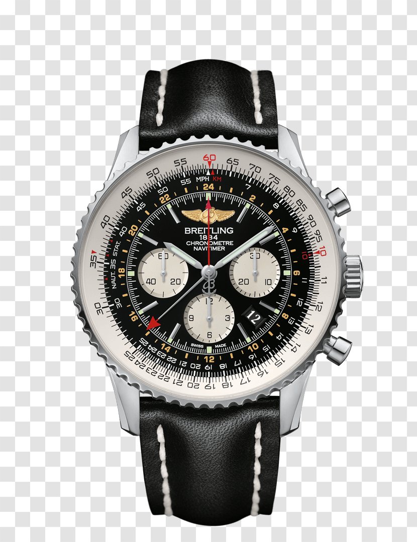Breitling Navitimer SA Watch Chronograph Strap - Omega Sa Transparent PNG
