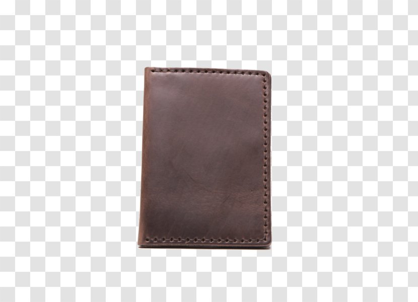 Wallet Leather Brown - Linen Thread Transparent PNG