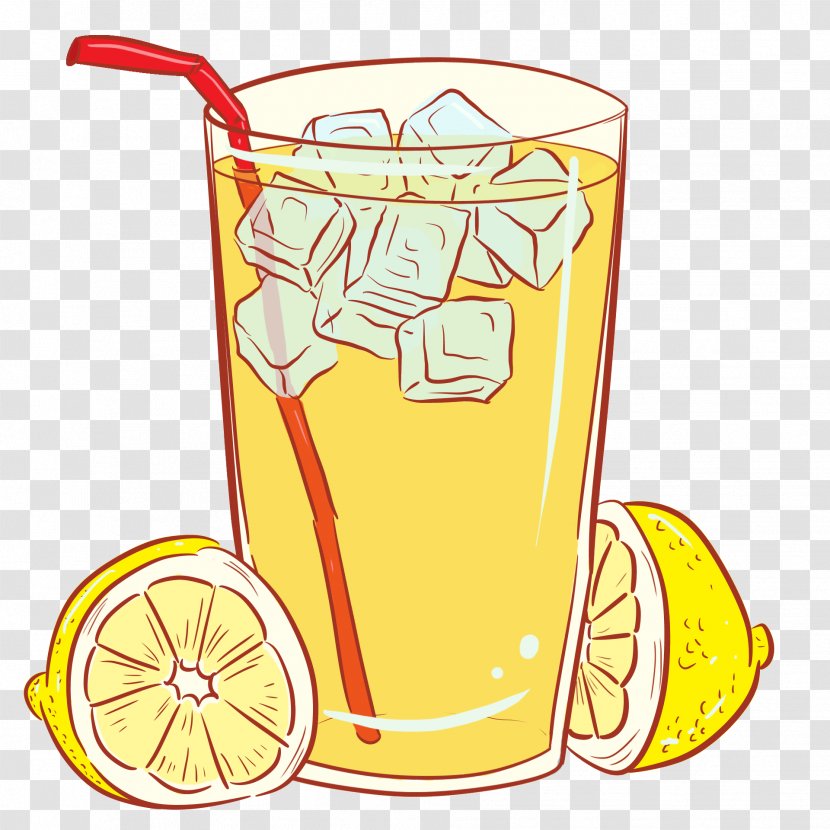 Lemonade Fizzy Drinks Juice Clip Art - Iced Tea Transparent PNG