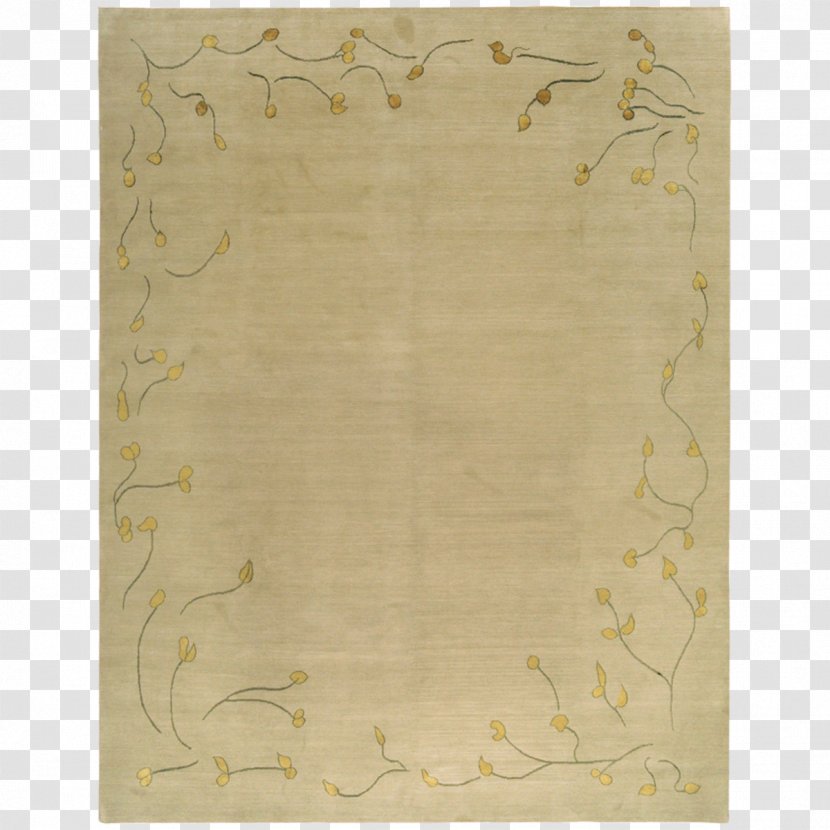 Rectangle - Beige - Islamic Carpet Transparent PNG