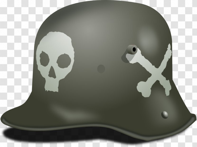First World War Stormtrooper Stahlhelm Clip Art - Helm Transparent PNG