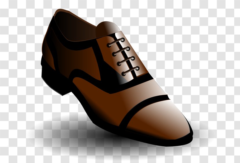 Dress Shoe Leather Clip Art - Footwear - Cliparts Transparent PNG