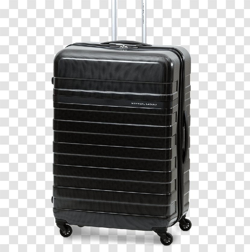 Suitcase Zipper Travel Trolley Polycarbonate - Baggage Transparent PNG