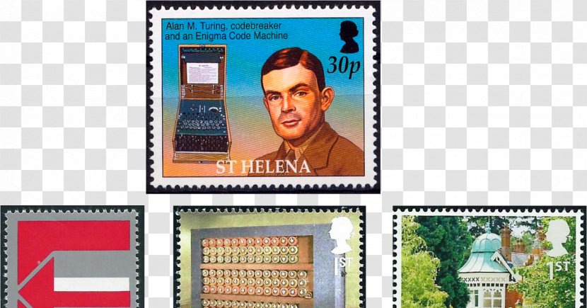 Postage Stamps Mail Alan Turing - Stamp Transparent PNG