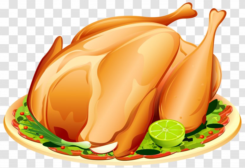 Turkey Meat Roasting Clip Art - Cliparts Background Transparent PNG