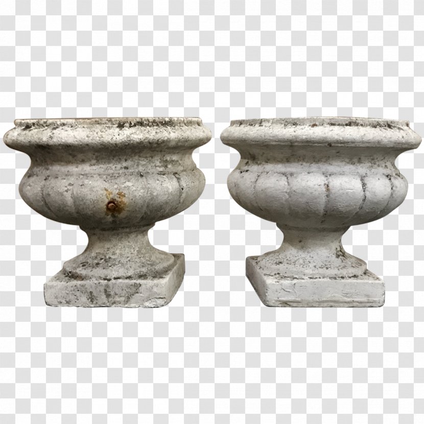 Urn Cast Stone Garden Pedestal Rock Transparent PNG