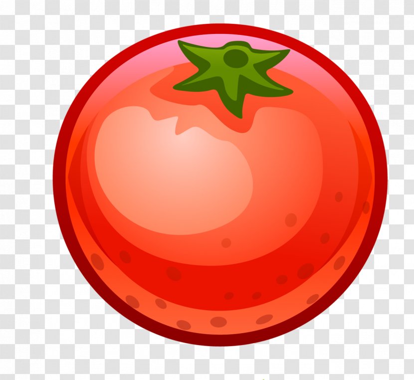 Fruit Tomato Vegetable Clip Art - Orange Transparent PNG