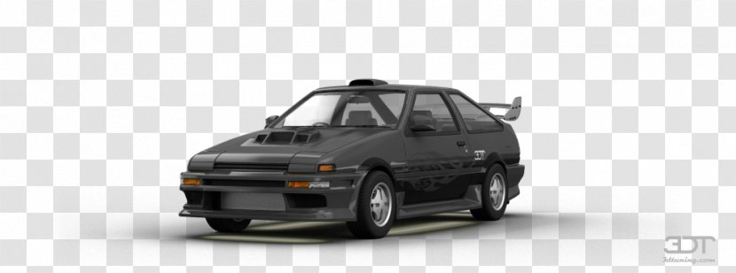 Bumper Compact Car Motor Vehicle Automotive Design - Brand - Toyota Ae86 Transparent PNG