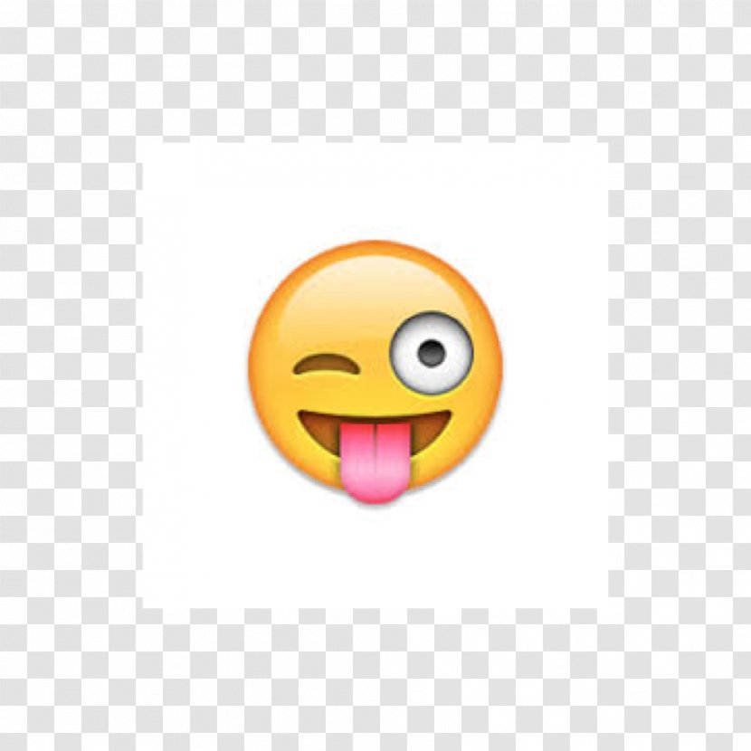 Emoji Wink Smiley Face Tongue - Eye - Imoji Transparent PNG