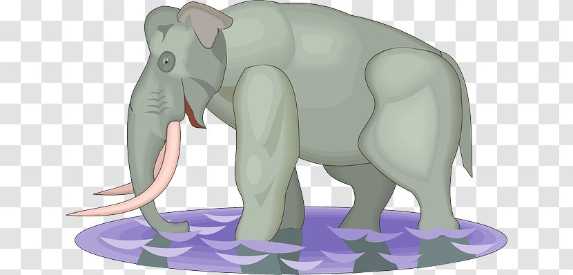Indian Elephant African Elephantidae - Elephants And Mammoths - Animals In Water Transparent PNG