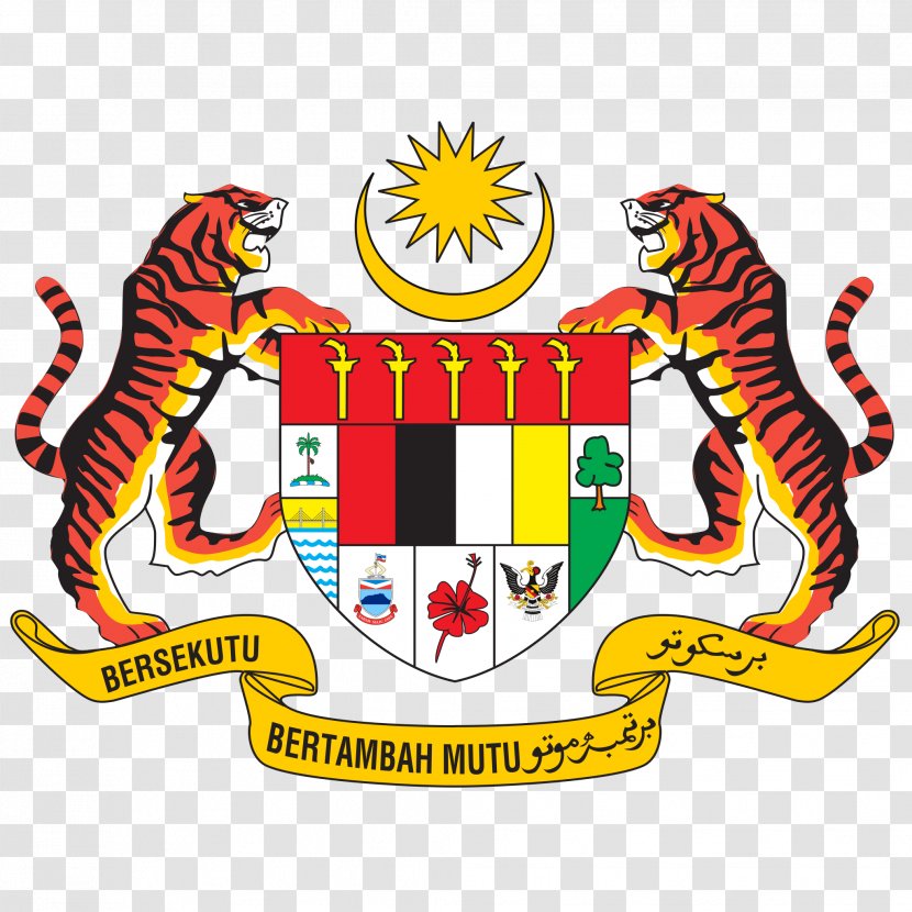 Coat Of Arms Malaysia Flag National - Logo - MALAYSIAN FLAG Transparent PNG