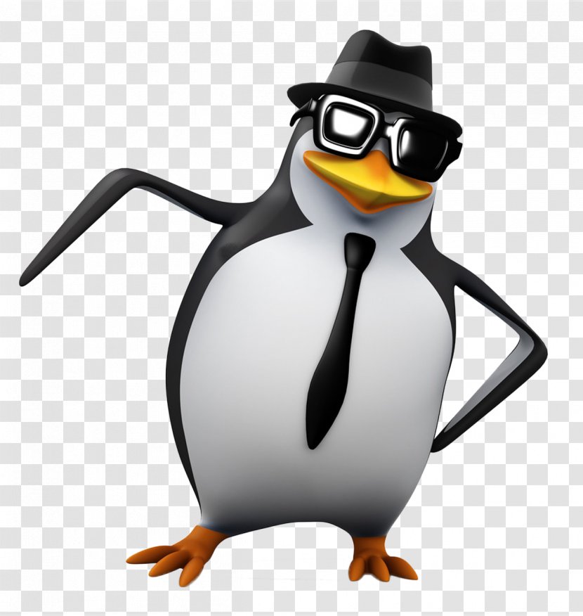 YouTube MPEG-4 Part 14 Game Film Video - Flightless Bird - 3D Wearing Sunglasses Penguins Transparent PNG