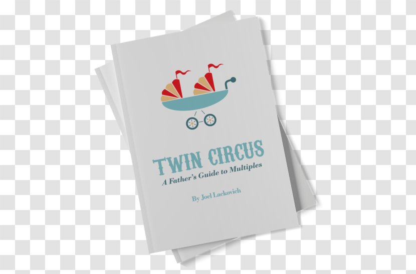 Twin Circus: A Father's Guide To Multiples Mockup Book Logo - Thinbook Transparent PNG