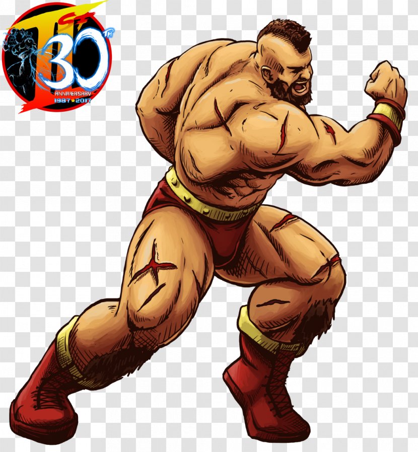 Street Fighter II: The World Warrior V Super II Alpha 2 Zangief - Flower Transparent PNG