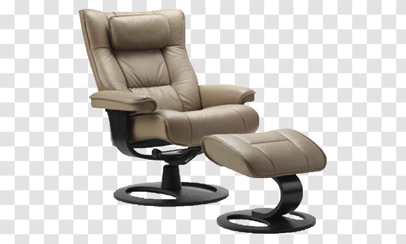 Recliner Foot Rests Ekornes Chair Stressless - Chaise Longue Transparent PNG