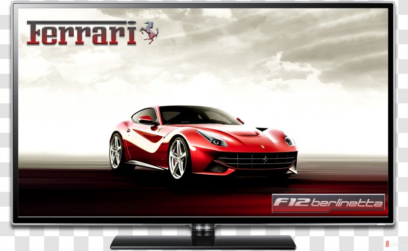 Supercar Ferrari Performance Car Automotive Design - Auto Racing Transparent PNG