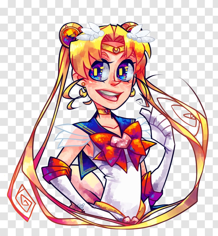 DeviantArt Sailor Moon Fan Art Chibiusa - Cartoon Transparent PNG