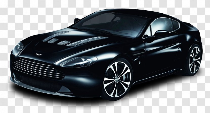 2012 Aston Martin DBS V12 Vantage Vanquish Sports Car - Engine - Carbon Black Transparent PNG