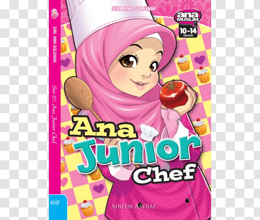ANA JUNIOR CHEF Book TETAP MENUNGGU Muslim Novel - Majalah Ana - Islamic Chef Transparent PNG