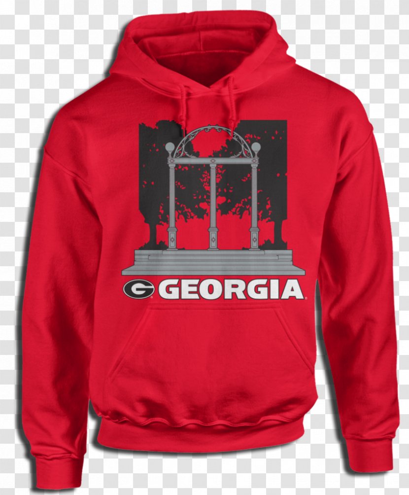 Hoodie Wright State University T-shirt Clothing - Hood - Georgia Bulldogs Transparent PNG