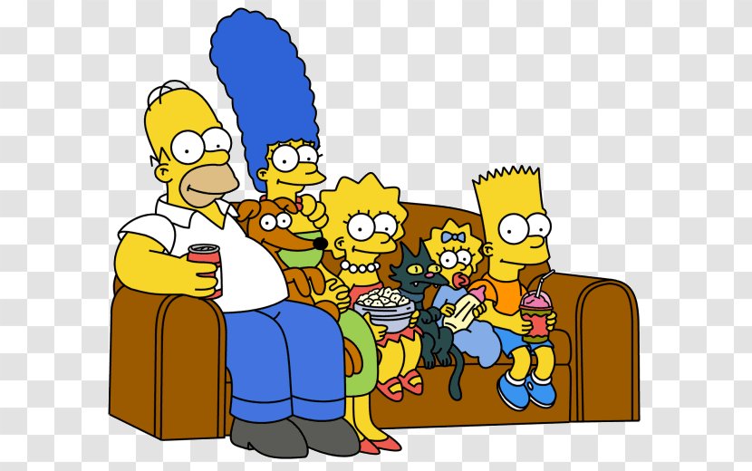 Homer Simpson Marge Bart Family The Simpsons - Season 23Pictures Of Cartoon Familys Transparent PNG