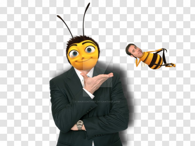Honey Bee Barry B. Benson Smile -m- Art Transparent PNG