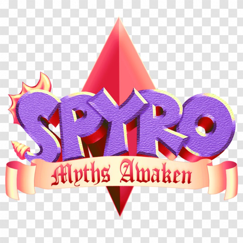 Spyro: Enter The Dragonfly A Hero's Tail Video Game Skylanders Fangame - Purple - Myths Transparent PNG