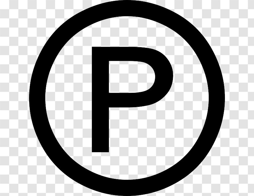 Sound Recording Copyright Symbol Trademark - Public Signs Transparent PNG