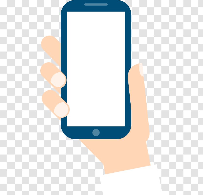 Web Design E-commerce Icon - Area - Hand And Mobile Phone Elements Transparent PNG