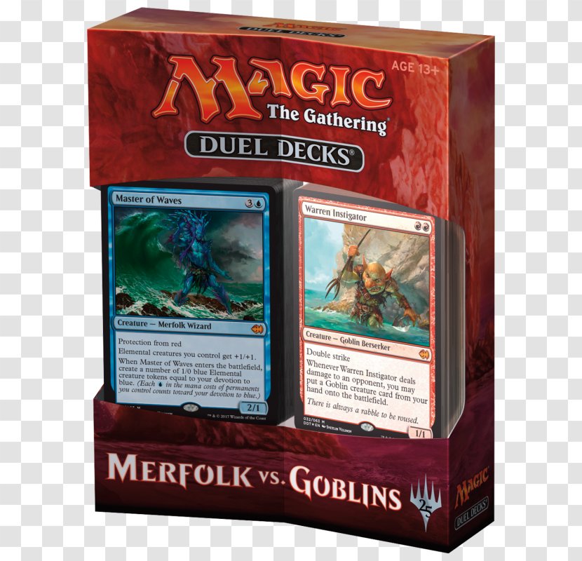 Magic: The Gathering Duel Decks: Merfolk Vs. Goblins Playing Card Elves - Goblin - Yugioh Online Evolution Transparent PNG