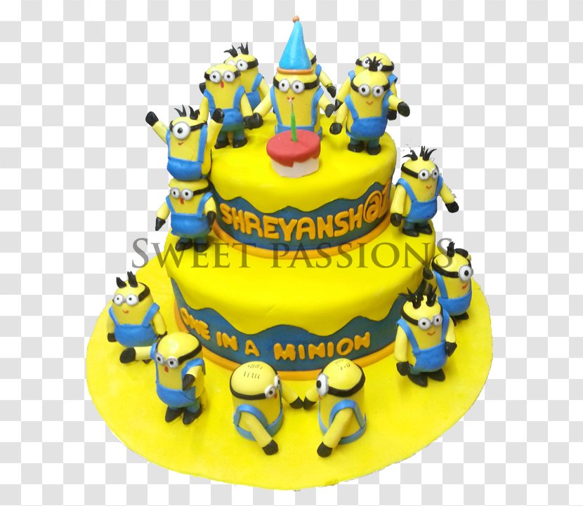 Birthday Cake Decorating Cream Bakery - Balloon Transparent PNG