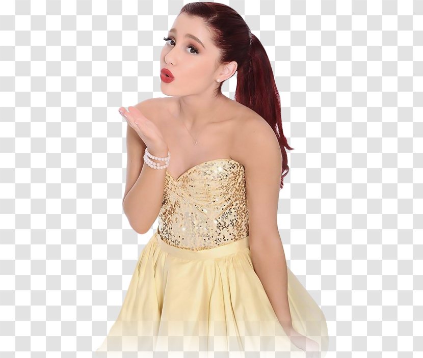 Ariana Grande Cat Valentine Victorious Dress Celebrity - Tree Transparent PNG