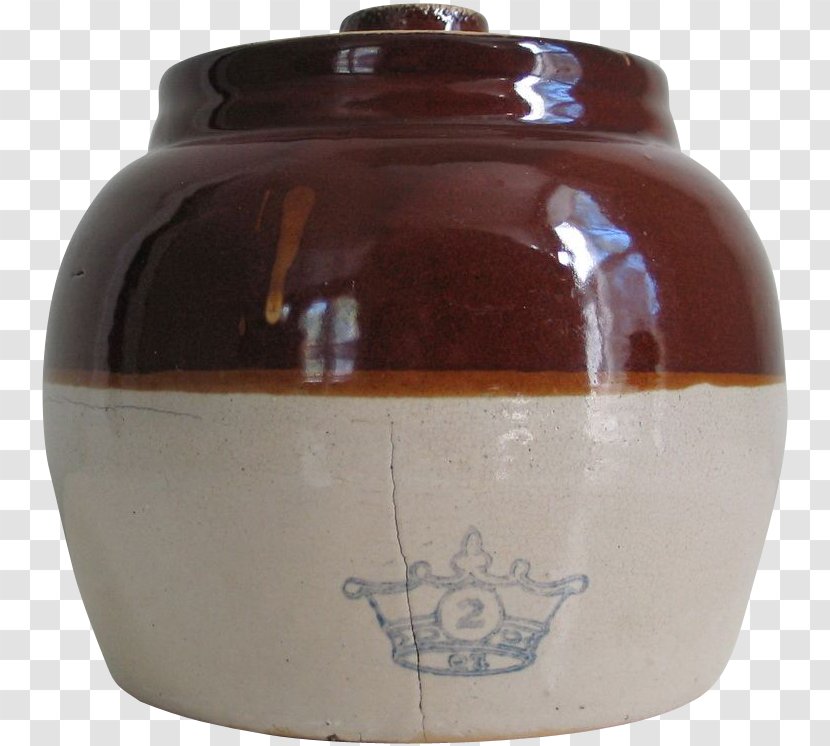 Guernsey Bean Jar Ceramic Beanpot Crock Stoneware - Stock Pots Transparent PNG