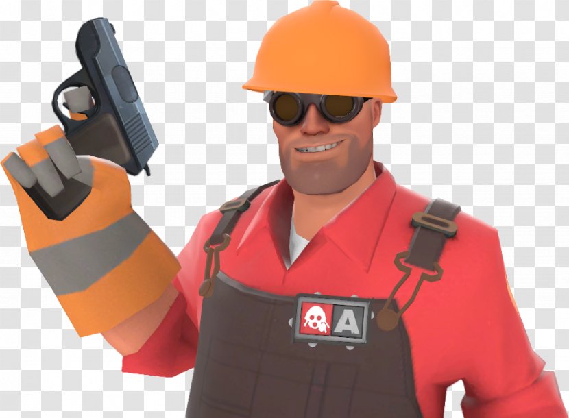 Team Fortress 2 Engineering Police Officer - Engineer Transparent PNG