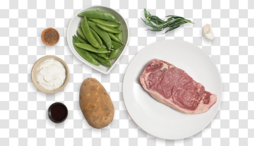 Baked Potato Recipe Veal Dish Searing - Beef - Roasted Steak Transparent PNG