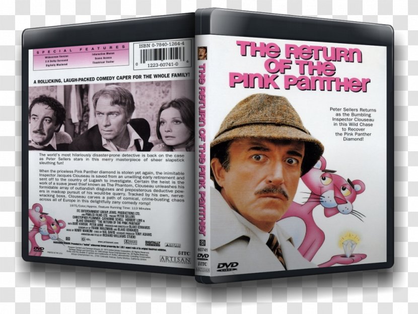 Peter Sellers The Return Of Pink Panther Film Jewel - THE PINK PANTHER Transparent PNG