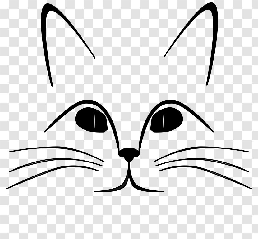 Sphynx Cat Face Kitten Head Clip Art - Cartoon - Frostbite Cliparts Transparent PNG