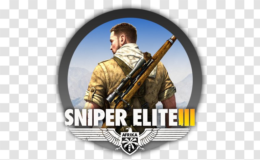 Sniper Elite III 4 Xbox 360 Video Game - Rebellion Developments Transparent PNG