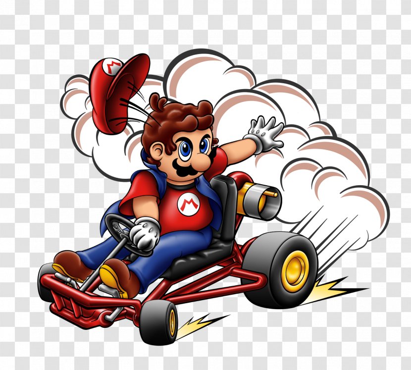 Super Mario Kart 64 Drawing - Cartoon Transparent PNG
