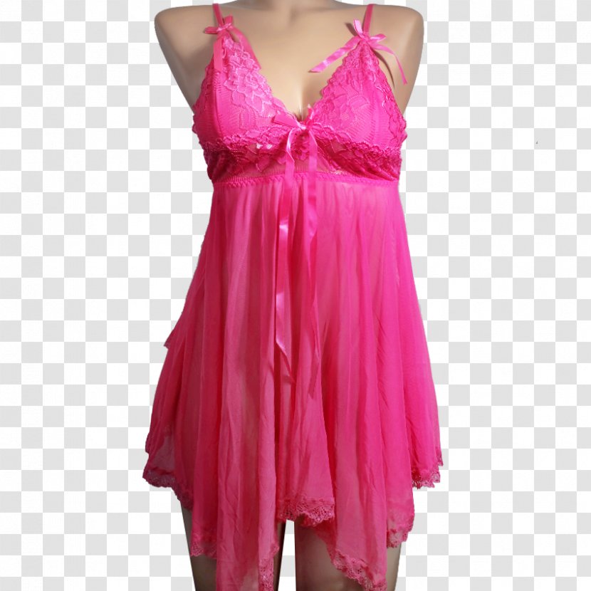 Nightgown Satin Cocktail Dress - Heart Transparent PNG