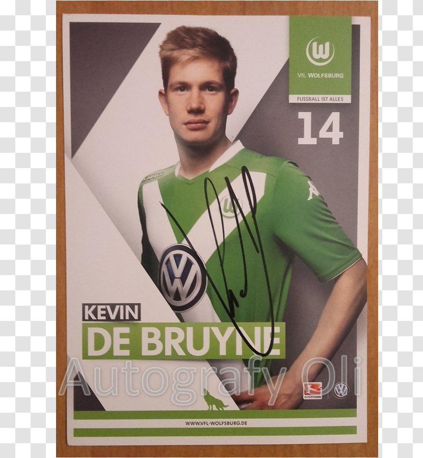Kevin De Bruyne Autograph T-shirt Japan Bundesliga Transparent PNG